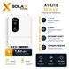 SOLAX 12 кВт однофазний гібридний інвертор X1-LITE-12.0-LV 0017 фото 4