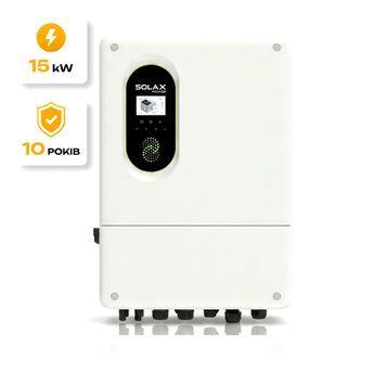 SOLAX 15 кВт трифазний гібридний інвертор X3-NEO-15KLV 0037 фото